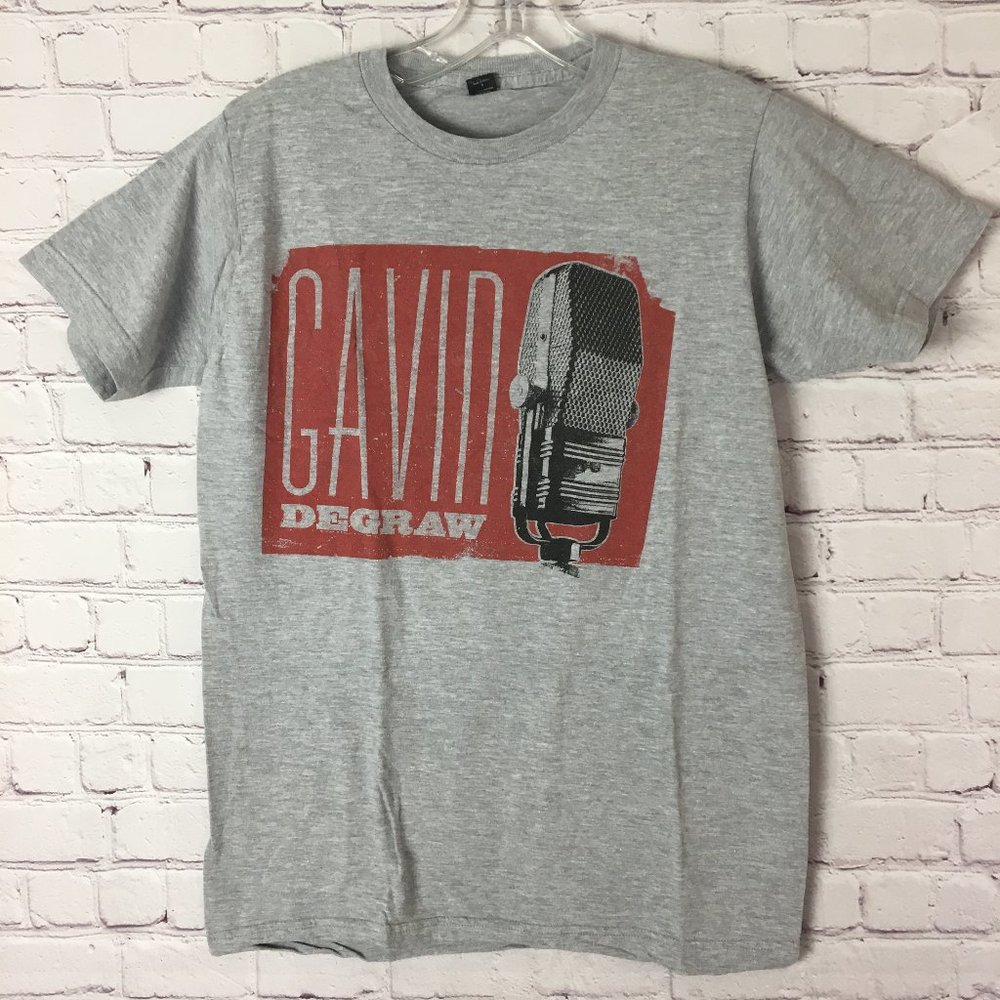 Gavin Degraw 2014 Spring Tour Graph Tee Sz. S